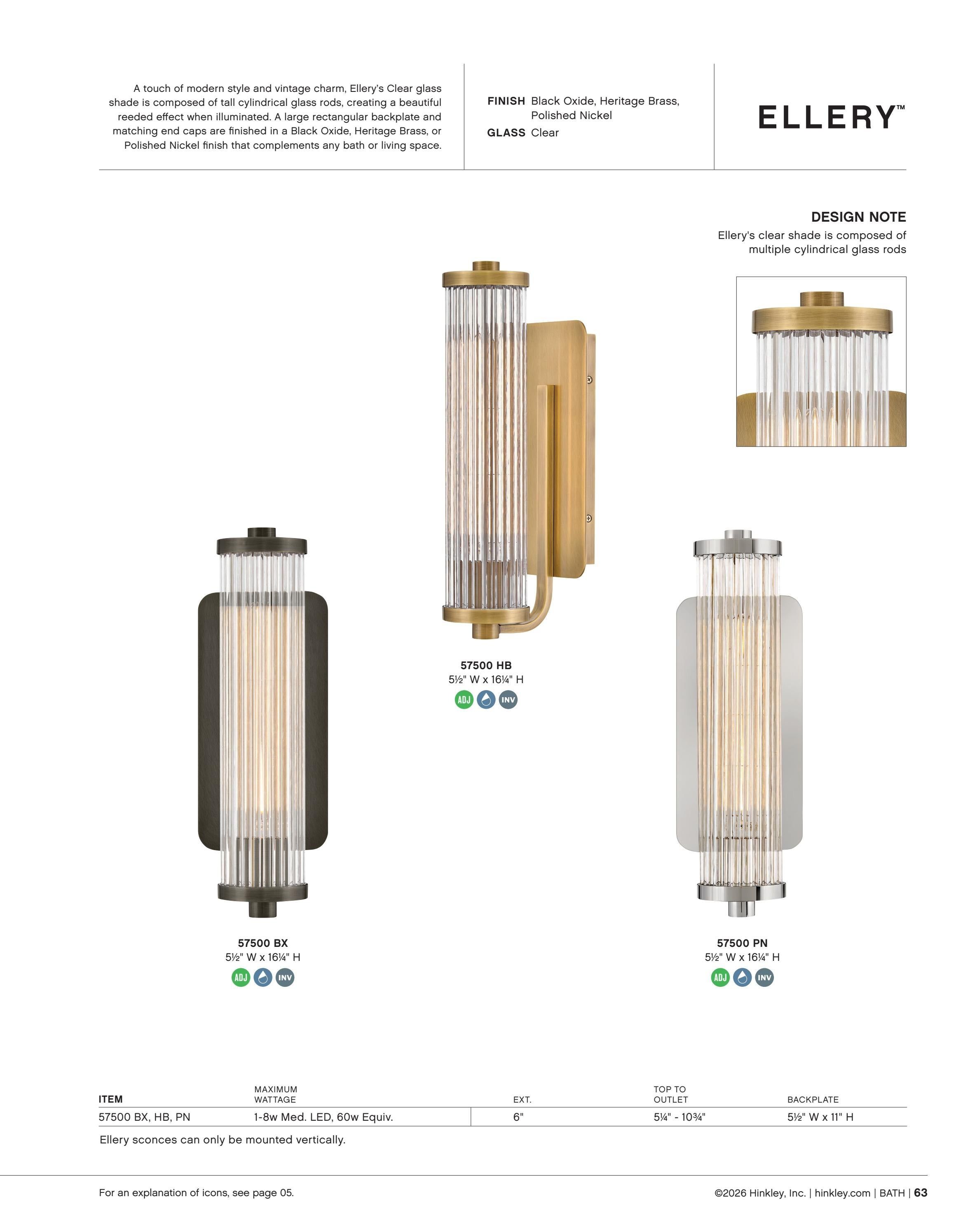 Hinkley Interior and Bath Lighting Weekly Ad January 1 - December 31, 2026