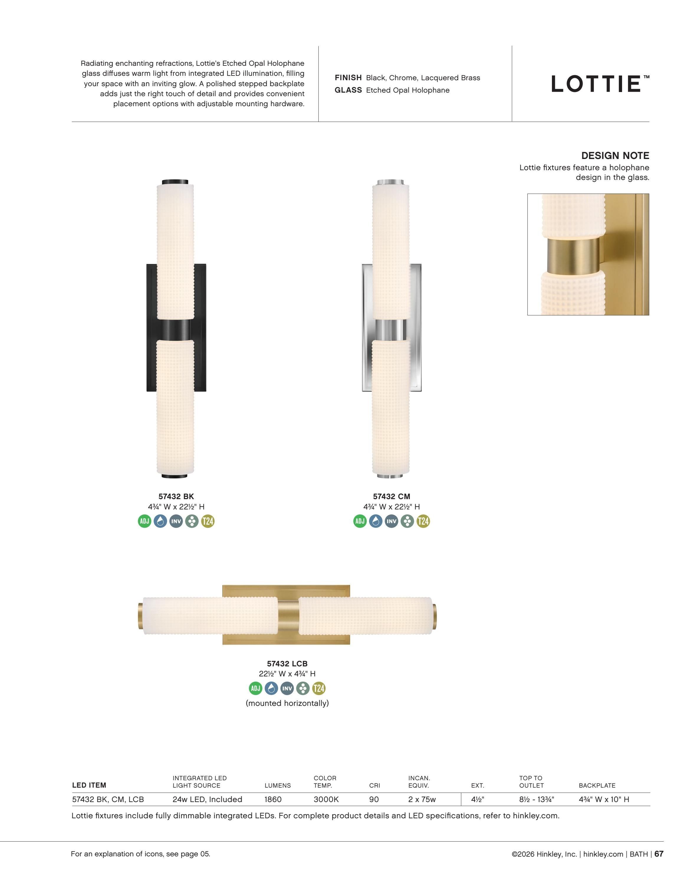 Hinkley Interior and Bath Lighting Weekly Ad January 1 - December 31, 2026