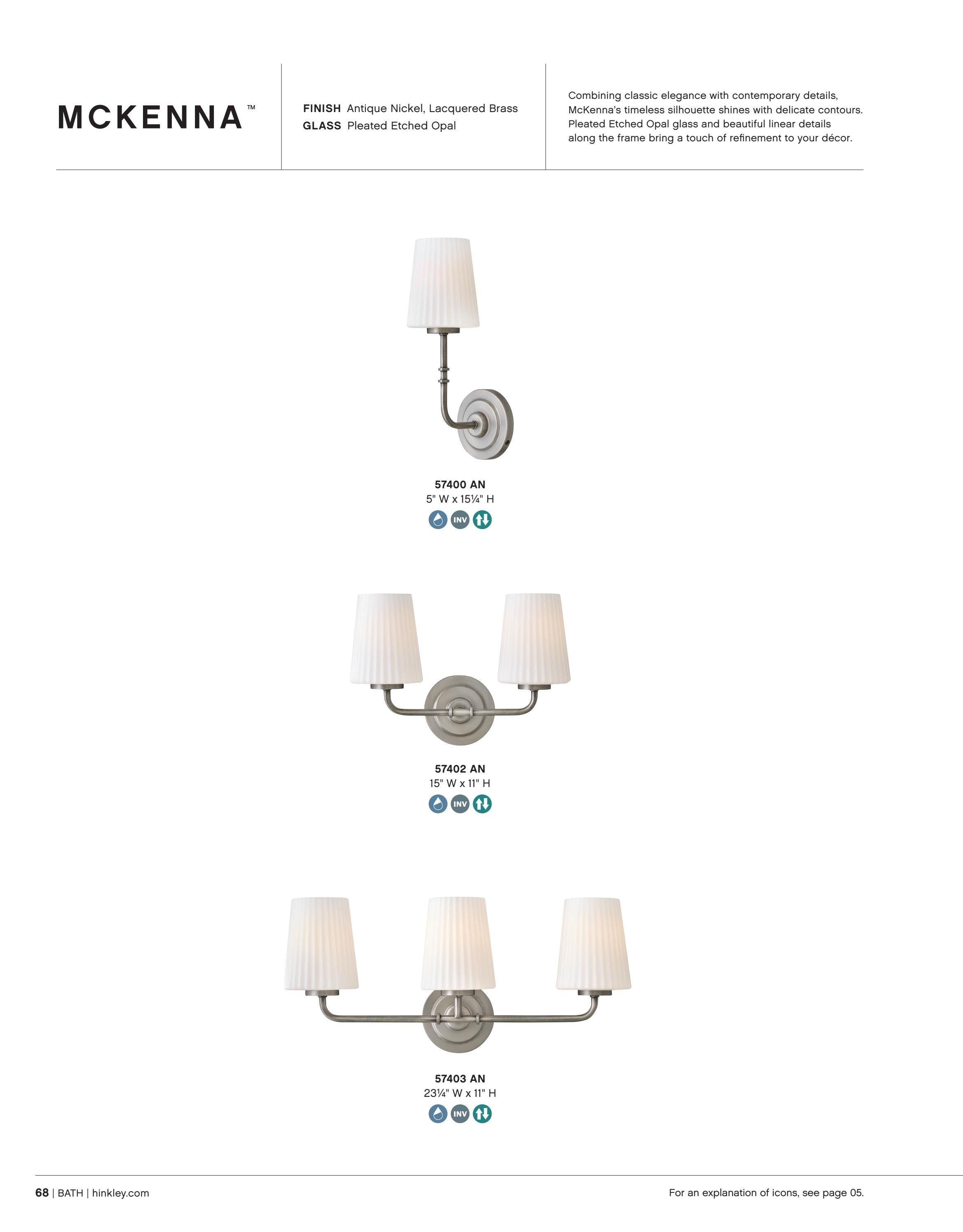 Hinkley Interior and Bath Lighting Weekly Ad January 1 - December 31, 2026