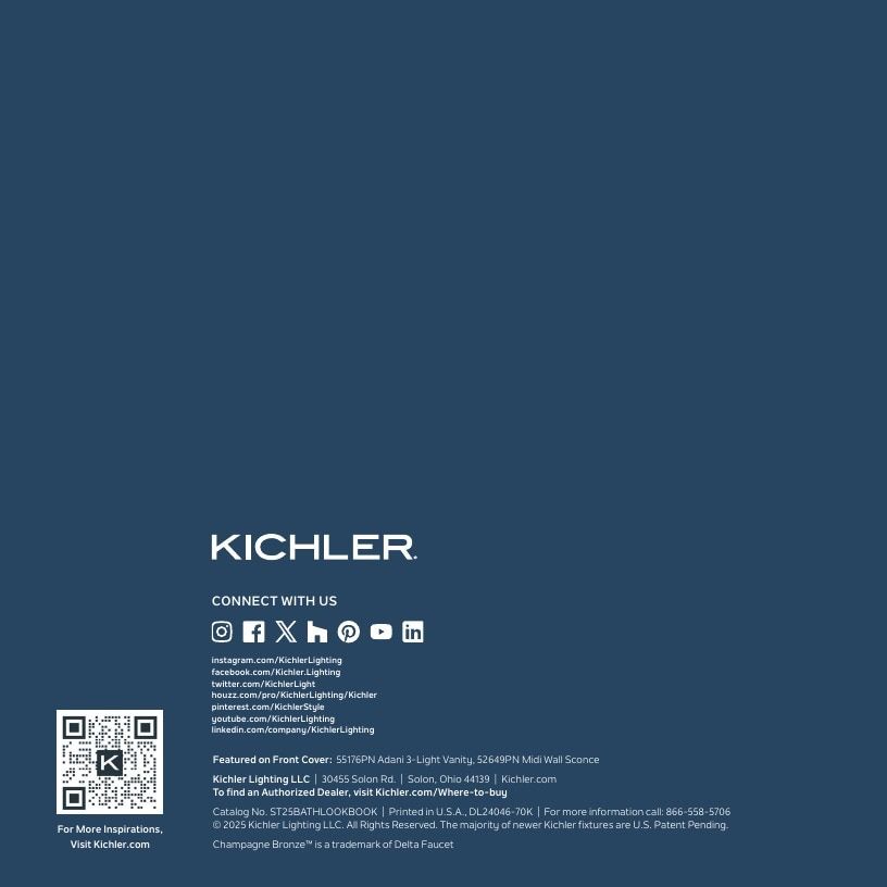 Kichler Bath Lighting Catalog Weekly Ad January 1 - December 31, 2026