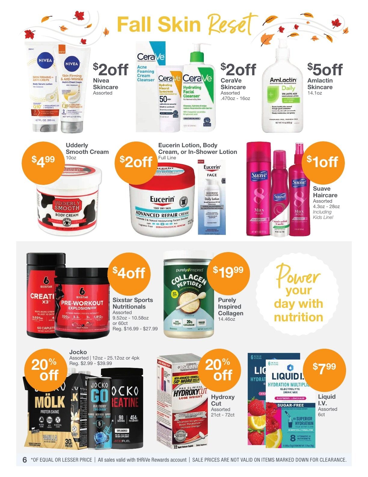 Kinney Drugs Thrive Weekly Ad September 1 - 30, 2026