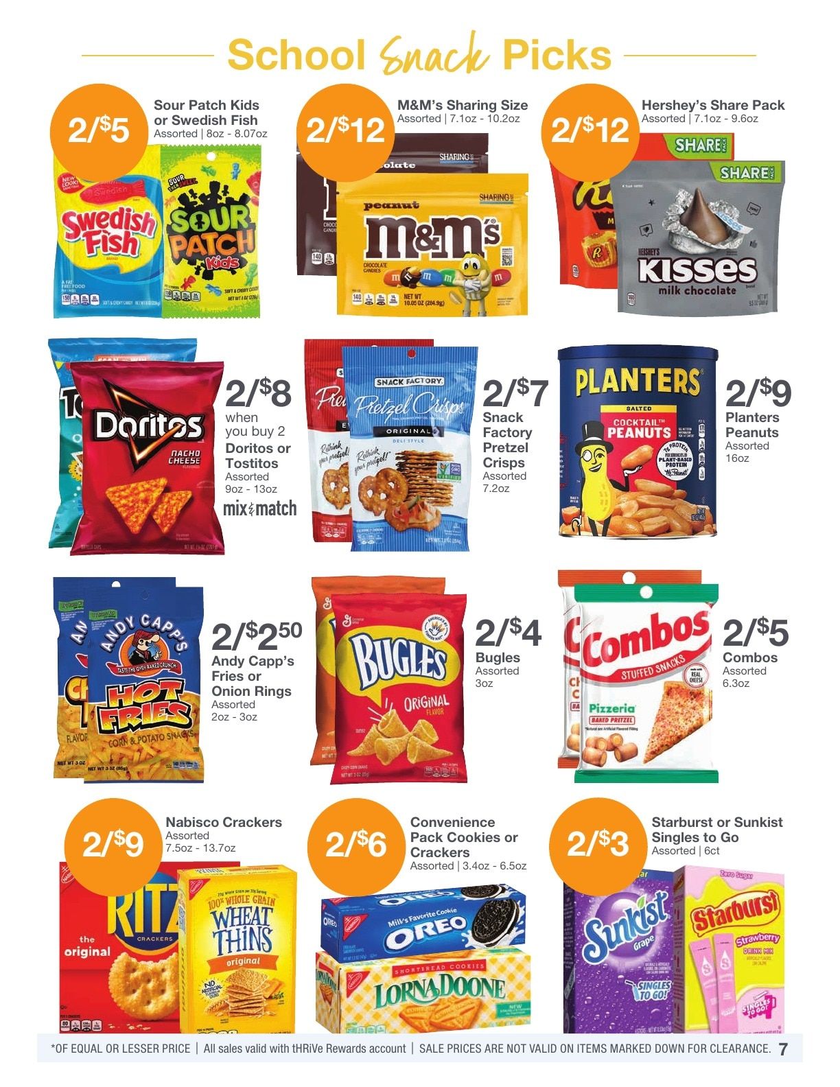 Kinney Drugs Thrive Weekly Ad September 1 - 30, 2026