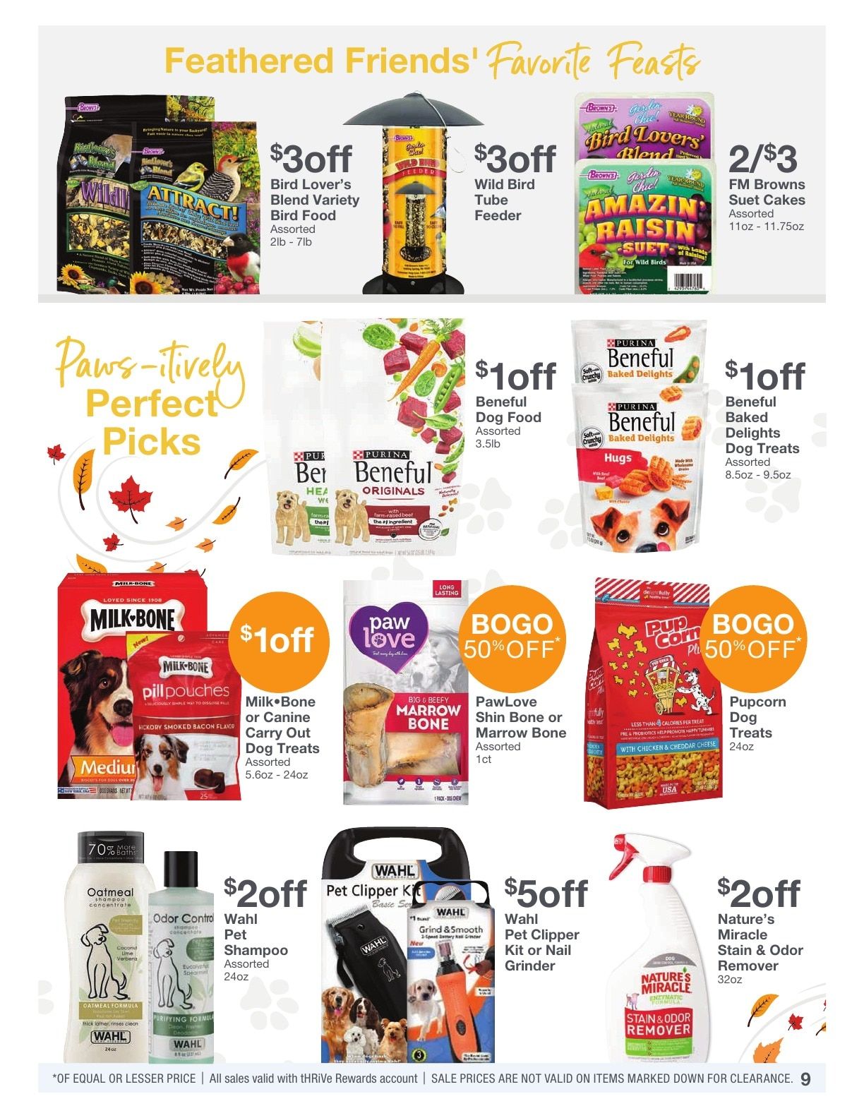 Kinney Drugs Thrive Weekly Ad September 1 - 30, 2026