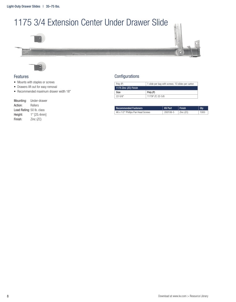 Knape & Vogt Hardware Catalog Weekly Ad January 1 - December 31, 2026