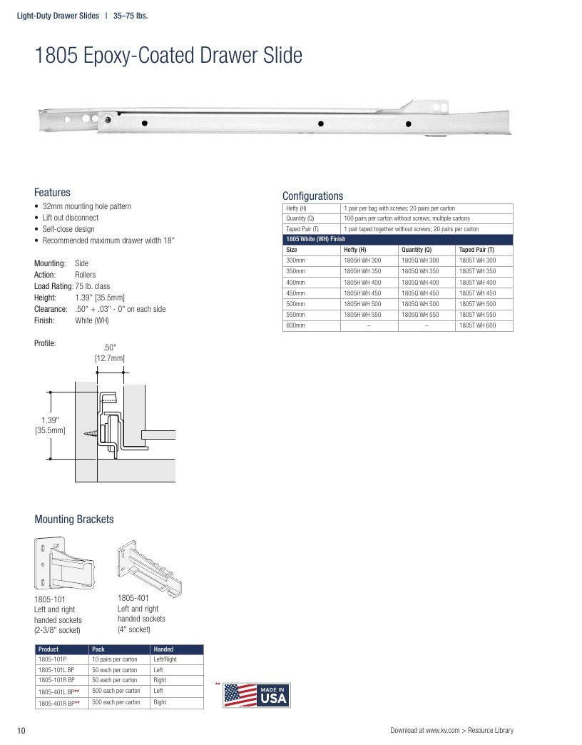 Knape & Vogt Hardware Catalog Weekly Ad January 1 - December 31, 2026