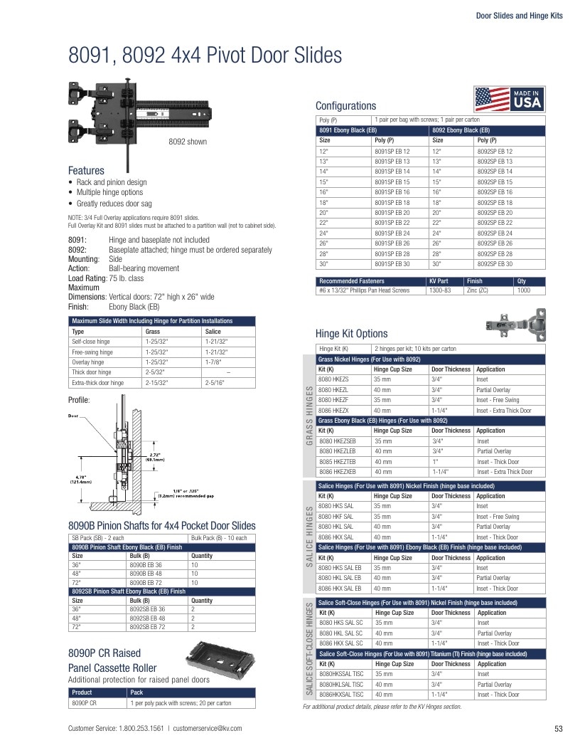 Knape & Vogt Hardware Catalog Weekly Ad January 1 - December 31, 2026