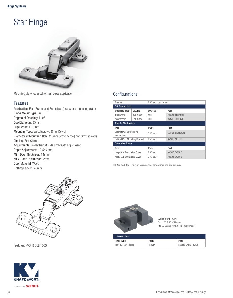 Knape & Vogt Hardware Catalog Weekly Ad January 1 - December 31, 2026