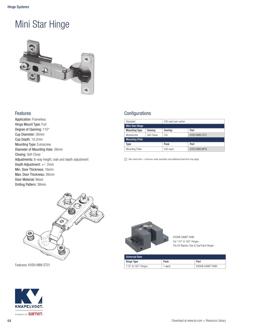 Knape & Vogt Hardware Catalog Weekly Ad January 1 - December 31, 2026