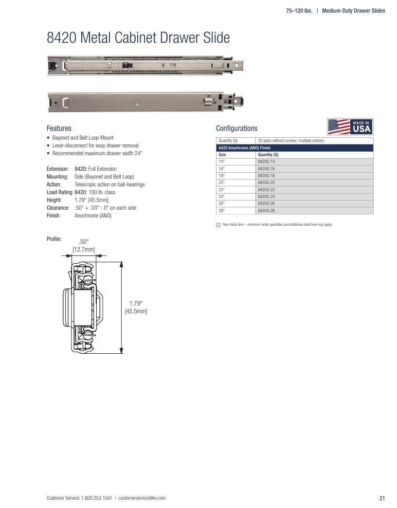 Knape & Vogt Hardware Catalog Weekly Ad January 1 - December 31, 2026