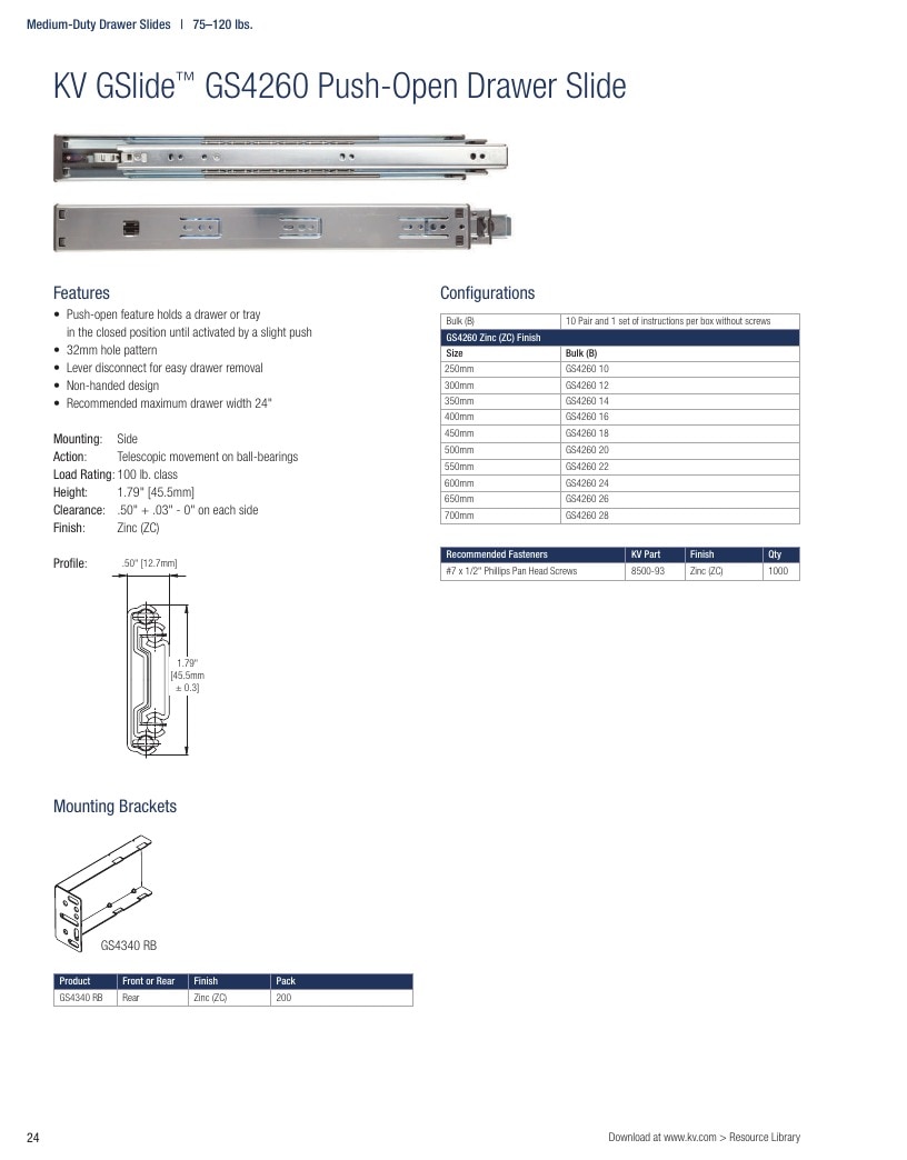 Knape & Vogt Hardware Catalog Weekly Ad January 1 - December 31, 2026