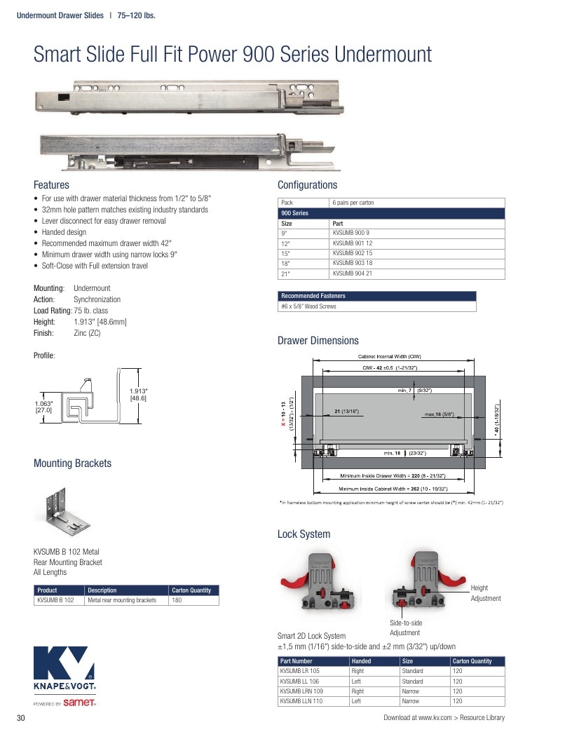 Knape & Vogt Hardware Catalog Weekly Ad January 1 - December 31, 2026