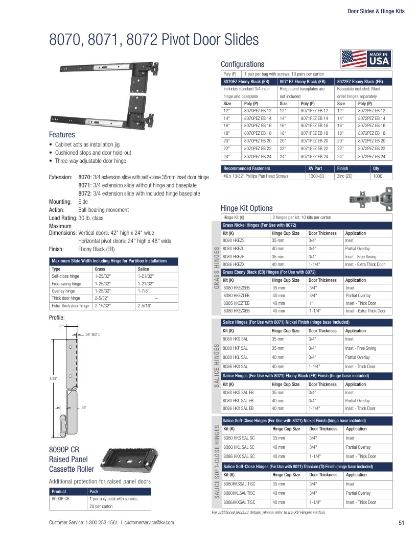 Knape & Vogt Hardware Catalog Weekly Ad January 1 - December 31, 2026