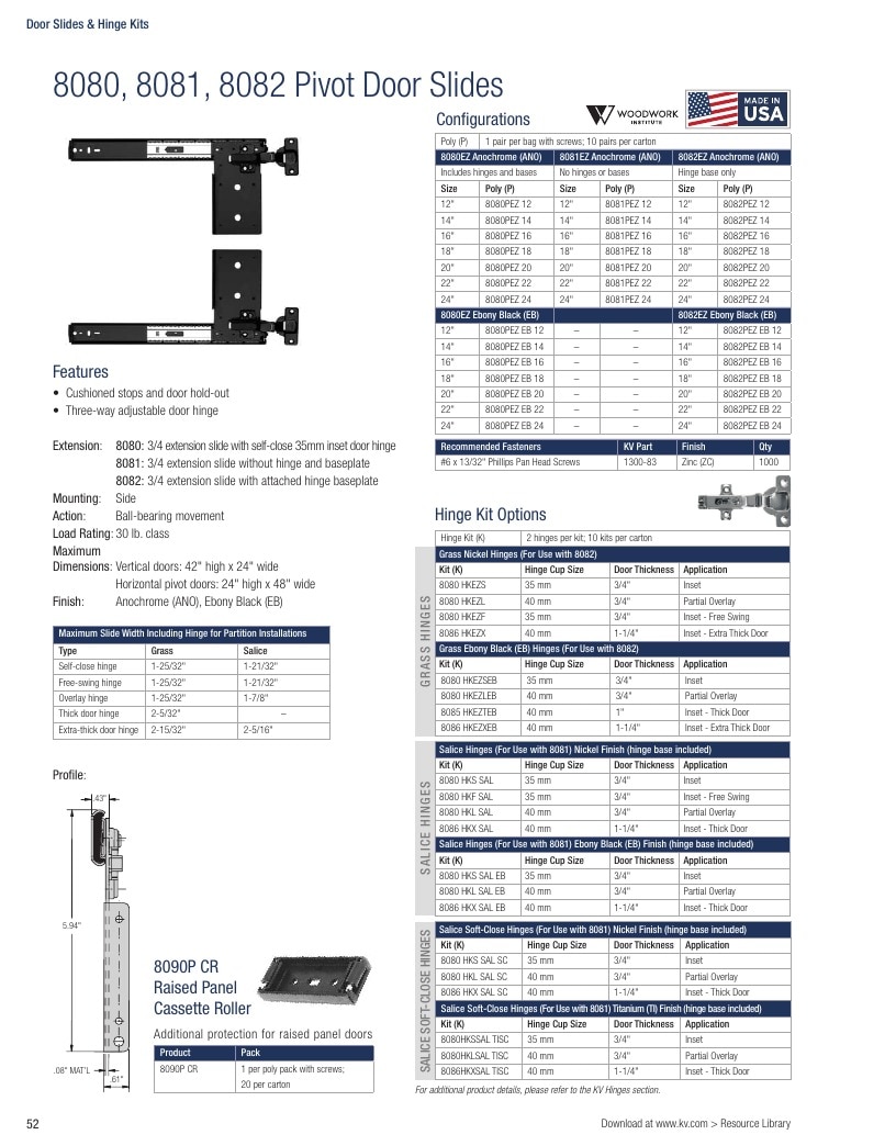 Knape & Vogt Hardware Catalog Weekly Ad January 1 - December 31, 2026