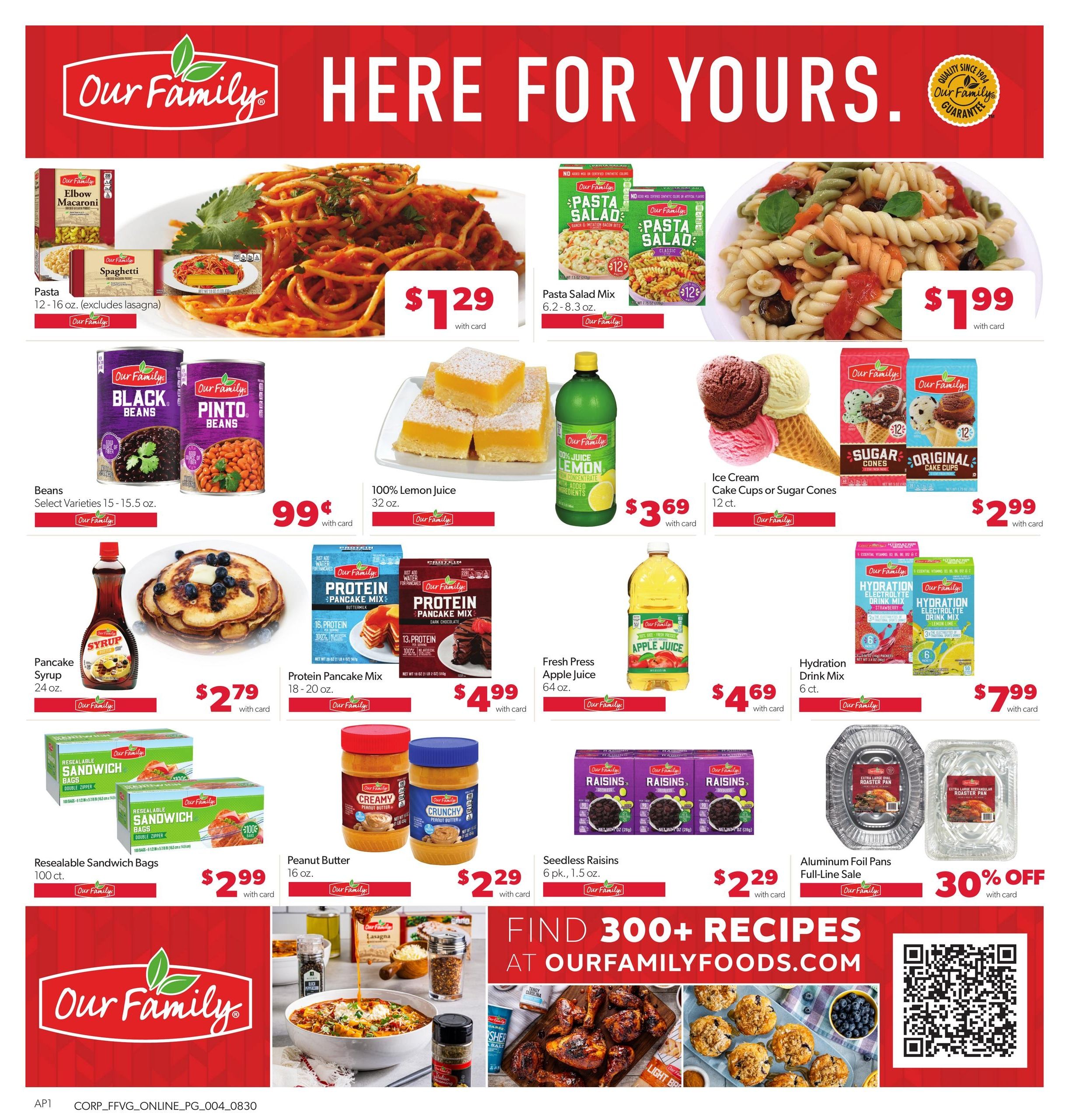 Family Fare (South Bend Area, IN) Weekly Ad August 30 - September 5, 2026