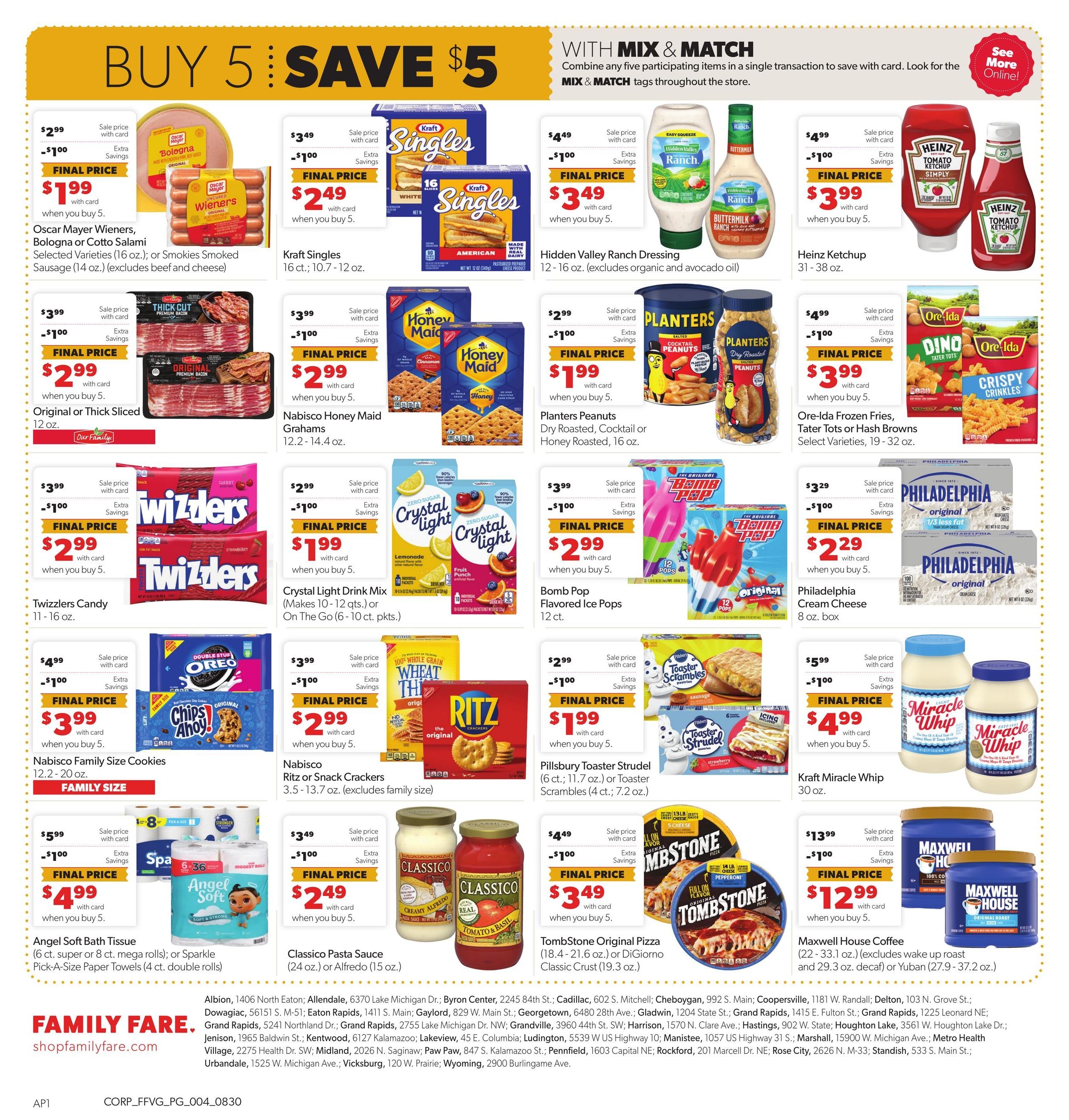 Family Fare (South Bend Area, IN) Weekly Ad August 30 - September 5, 2026
