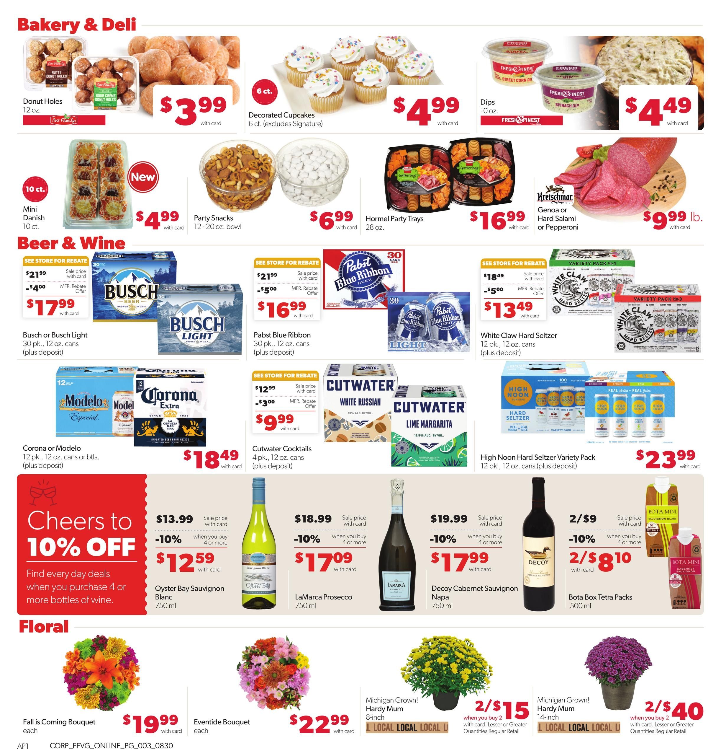 Family Fare (South Bend Area, IN) Weekly Ad August 30 - September 5, 2026