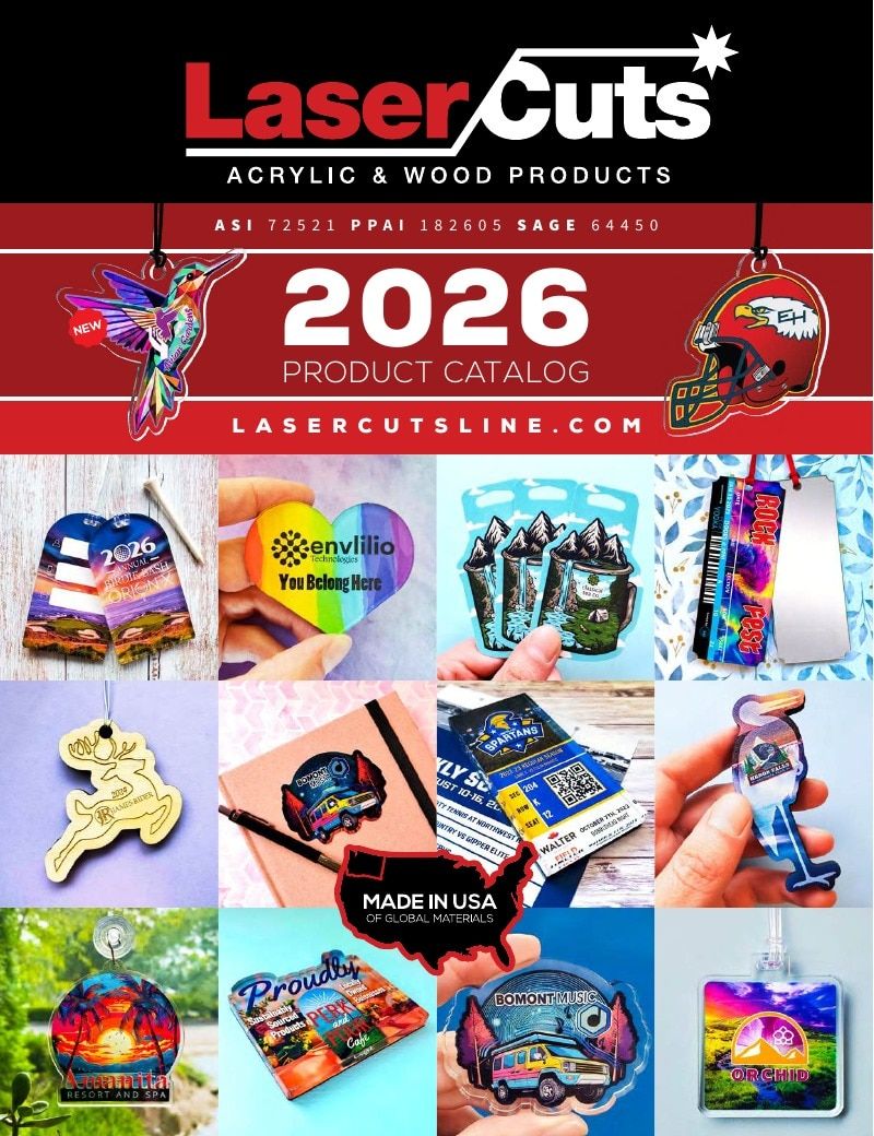 LaserCutsLine Promotional Products Catalog Weekly Ad January 1 - December 31, 2026
