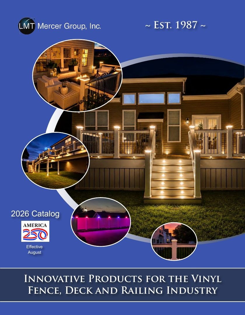 LMT Mercer Group Fence, Deck and Railing Products Catalog Weekly Ad January 1 - December 31, 2026