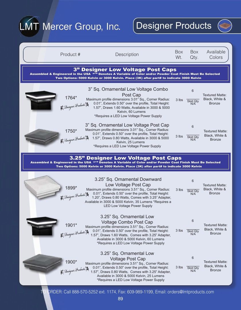 LMT Mercer Group Fence, Deck and Railing Products Catalog Weekly Ad January 1 - December 31, 2026