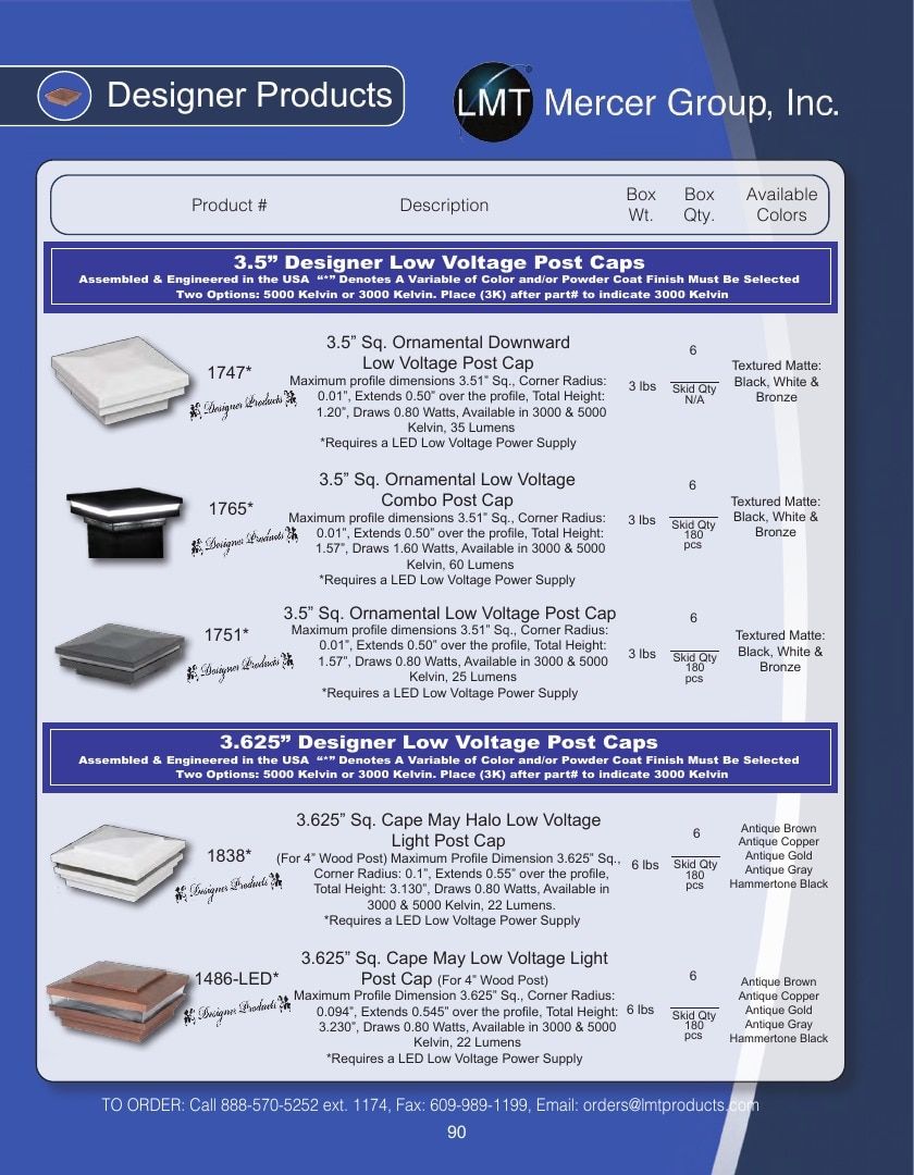 LMT Mercer Group Fence, Deck and Railing Products Catalog Weekly Ad January 1 - December 31, 2026