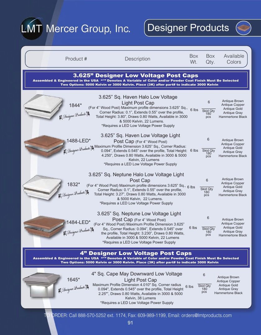 LMT Mercer Group Fence, Deck and Railing Products Catalog Weekly Ad January 1 - December 31, 2026