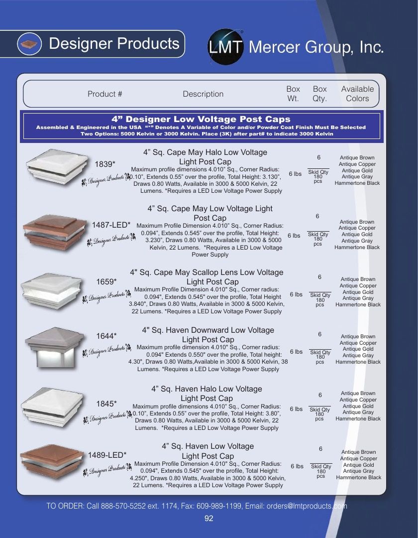 LMT Mercer Group Fence, Deck and Railing Products Catalog Weekly Ad January 1 - December 31, 2026