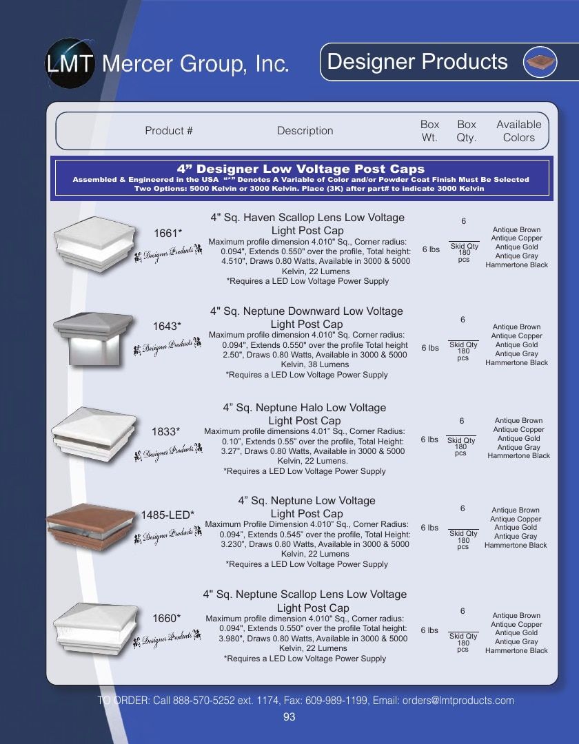 LMT Mercer Group Fence, Deck and Railing Products Catalog Weekly Ad January 1 - December 31, 2026