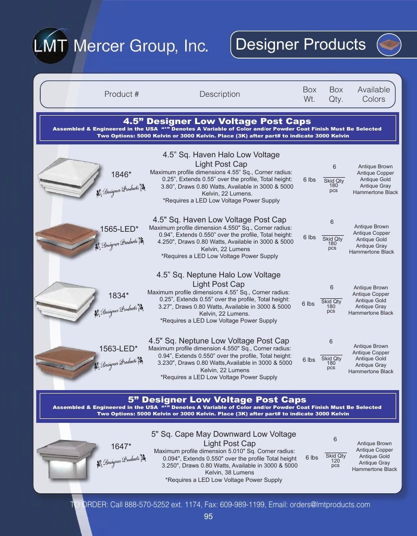LMT Mercer Group Fence, Deck and Railing Products Catalog Weekly Ad January 1 - December 31, 2026