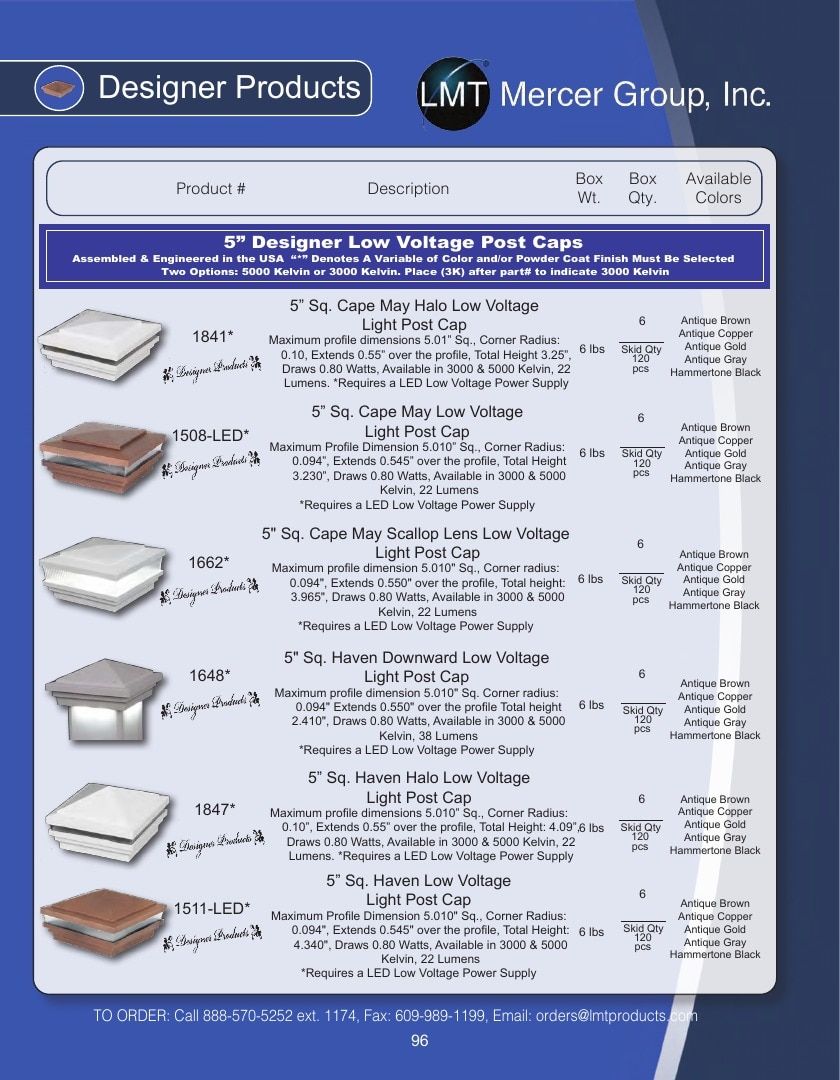 LMT Mercer Group Fence, Deck and Railing Products Catalog Weekly Ad January 1 - December 31, 2026
