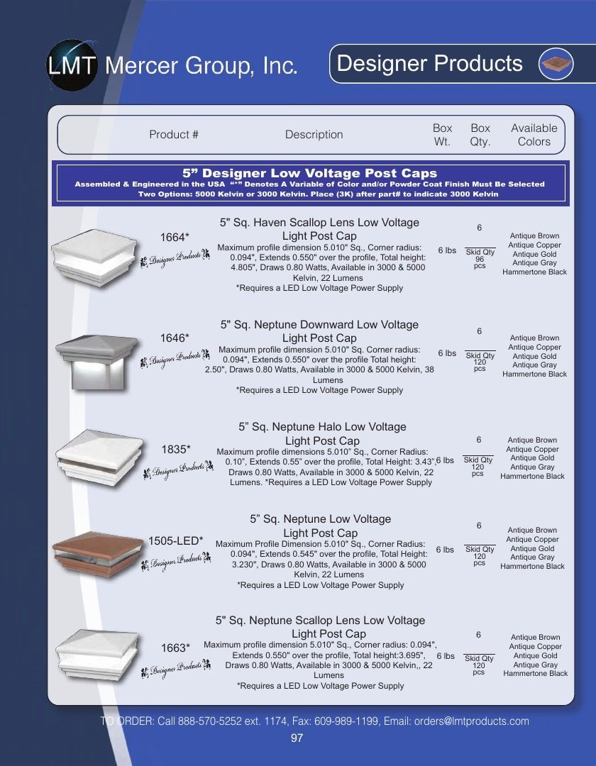 LMT Mercer Group Fence, Deck and Railing Products Catalog Weekly Ad January 1 - December 31, 2026