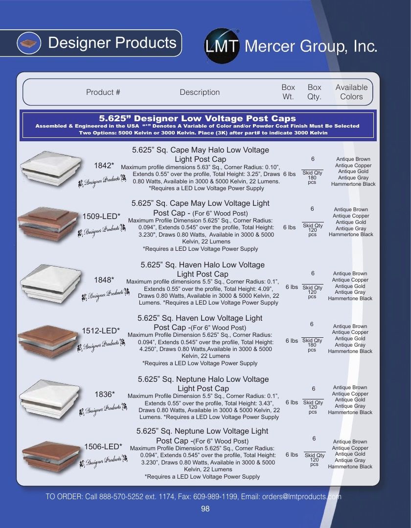 LMT Mercer Group Fence, Deck and Railing Products Catalog Weekly Ad January 1 - December 31, 2026