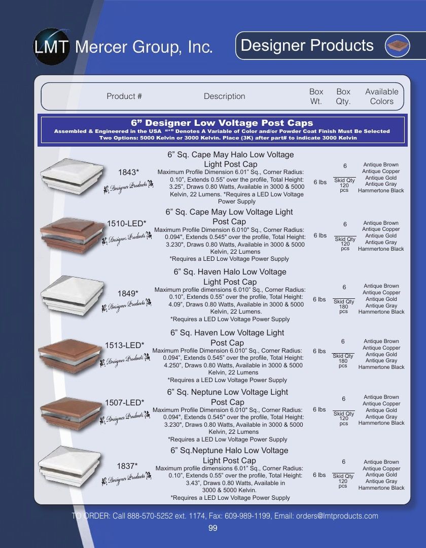LMT Mercer Group Fence, Deck and Railing Products Catalog Weekly Ad January 1 - December 31, 2026