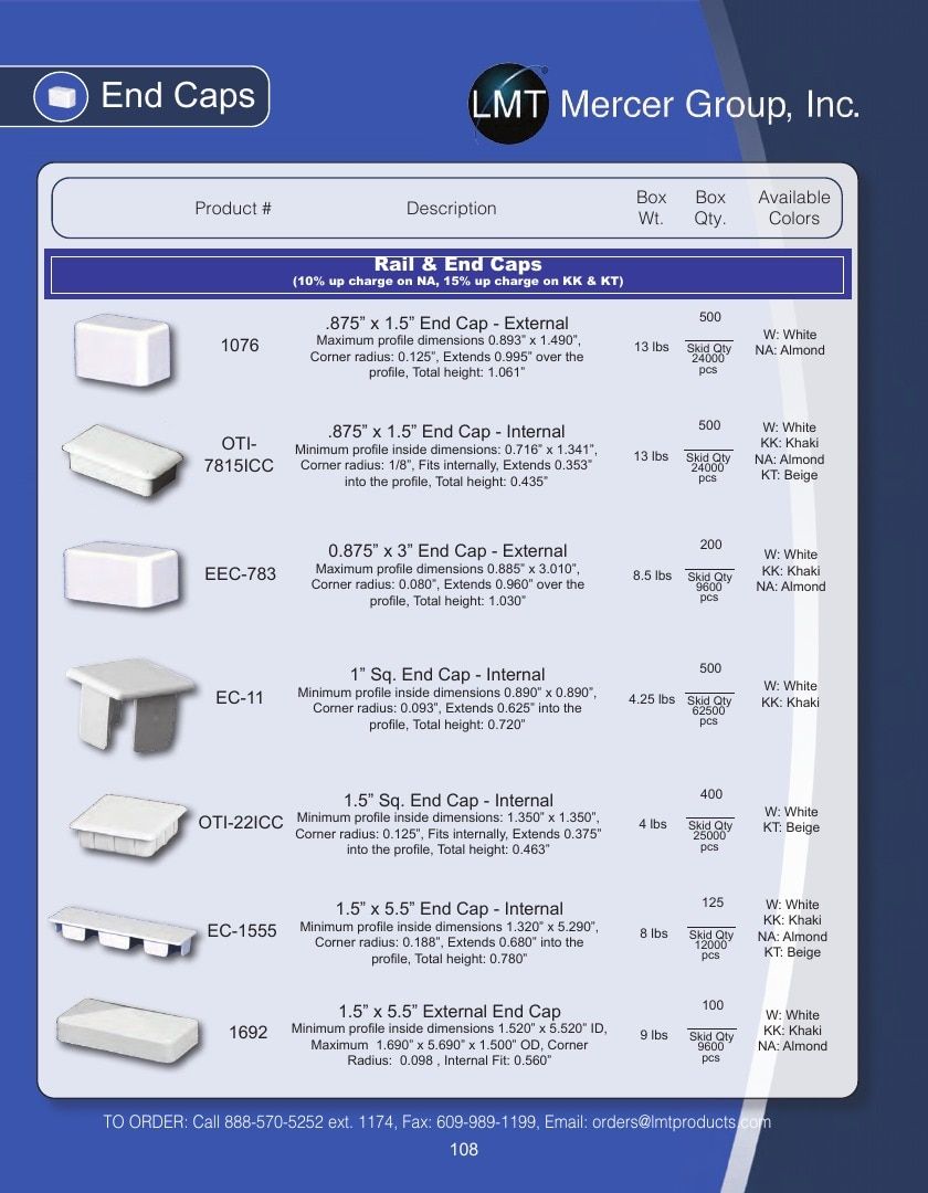 LMT Mercer Group Fence, Deck and Railing Products Catalog Weekly Ad January 1 - December 31, 2026