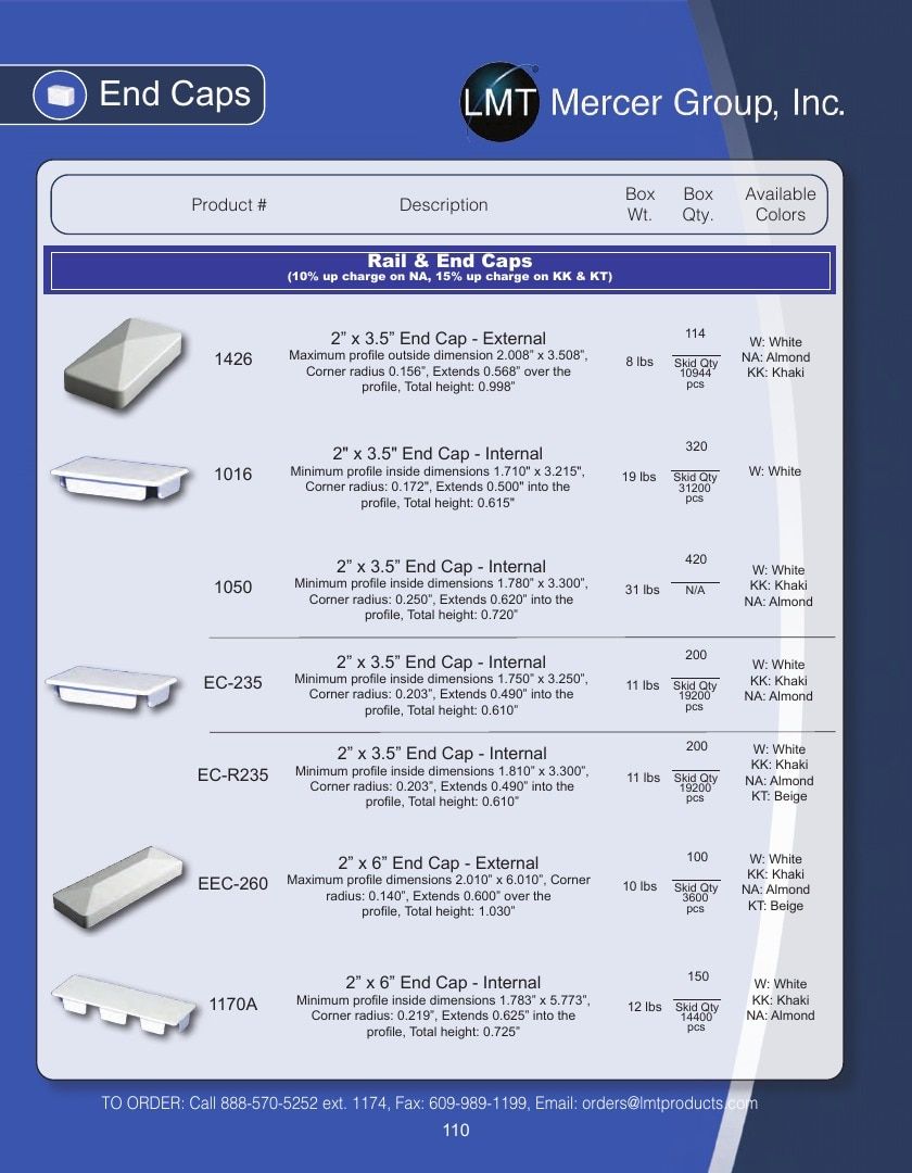LMT Mercer Group Fence, Deck and Railing Products Catalog Weekly Ad January 1 - December 31, 2026