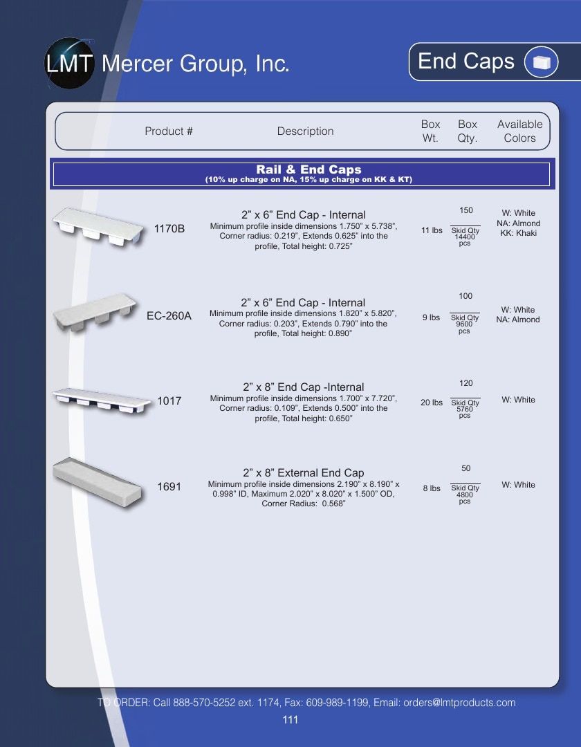 LMT Mercer Group Fence, Deck and Railing Products Catalog Weekly Ad January 1 - December 31, 2026