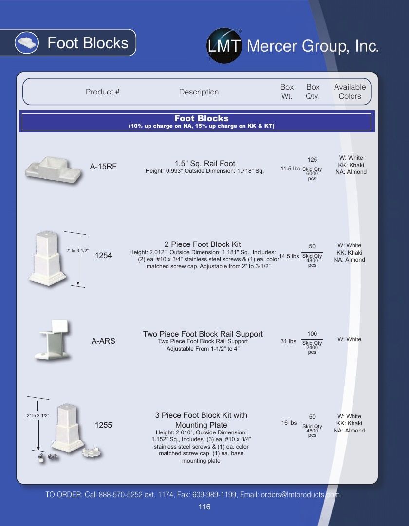 LMT Mercer Group Fence, Deck and Railing Products Catalog Weekly Ad January 1 - December 31, 2026