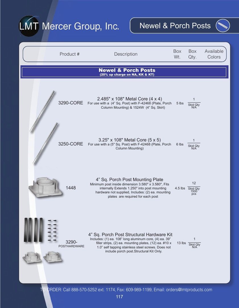 LMT Mercer Group Fence, Deck and Railing Products Catalog Weekly Ad January 1 - December 31, 2026