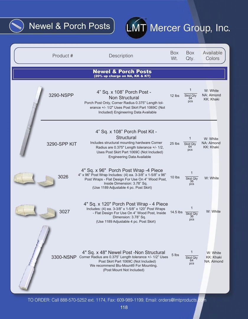 LMT Mercer Group Fence, Deck and Railing Products Catalog Weekly Ad January 1 - December 31, 2026
