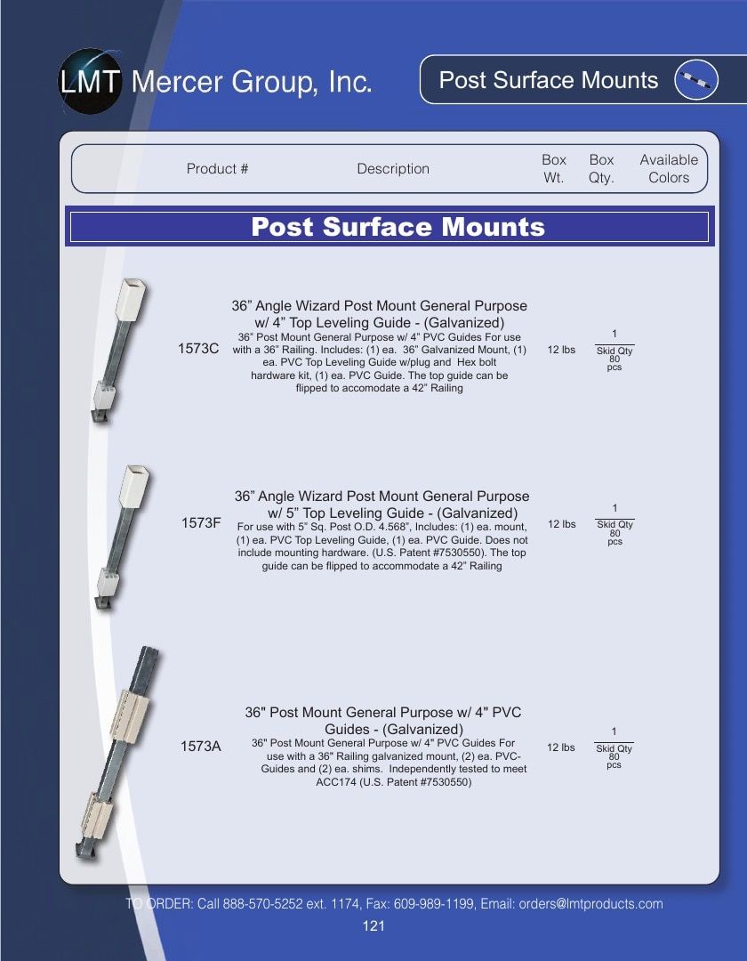 LMT Mercer Group Fence, Deck and Railing Products Catalog Weekly Ad January 1 - December 31, 2026