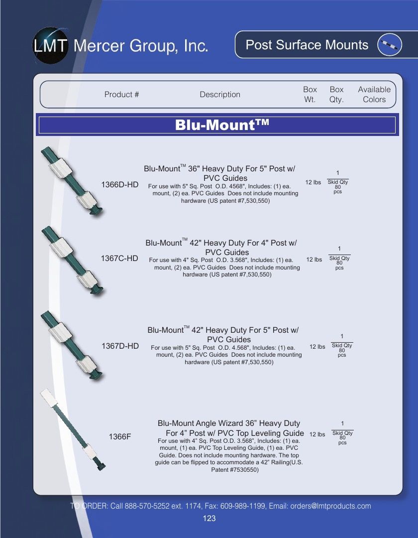 LMT Mercer Group Fence, Deck and Railing Products Catalog Weekly Ad January 1 - December 31, 2026
