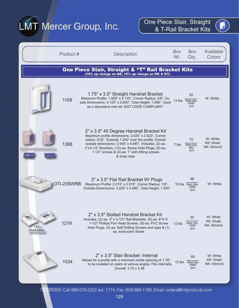 LMT Mercer Group Fence, Deck and Railing Products Catalog Weekly Ad January 1 - December 31, 2026