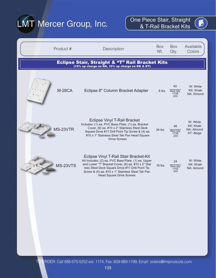 LMT Mercer Group Fence, Deck and Railing Products Catalog Weekly Ad January 1 - December 31, 2026