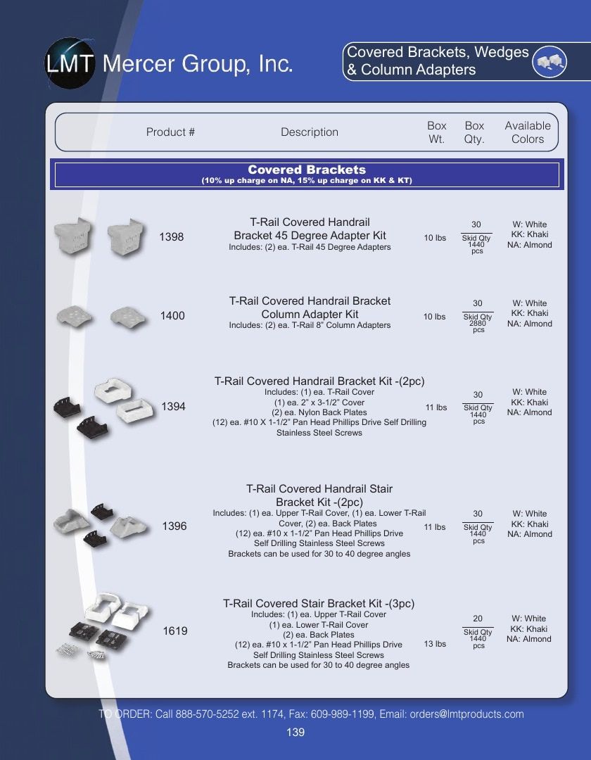 LMT Mercer Group Fence, Deck and Railing Products Catalog Weekly Ad January 1 - December 31, 2026