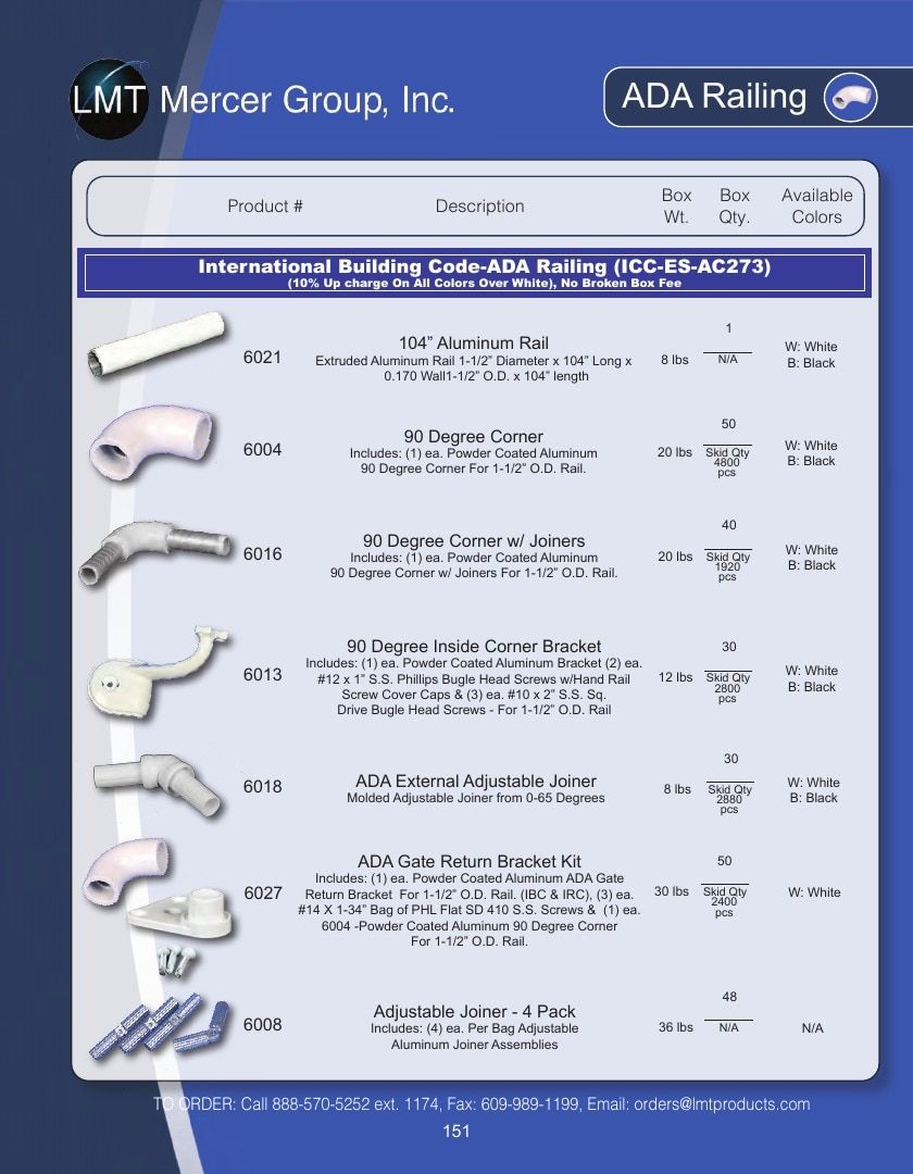 LMT Mercer Group Fence, Deck and Railing Products Catalog Weekly Ad January 1 - December 31, 2026