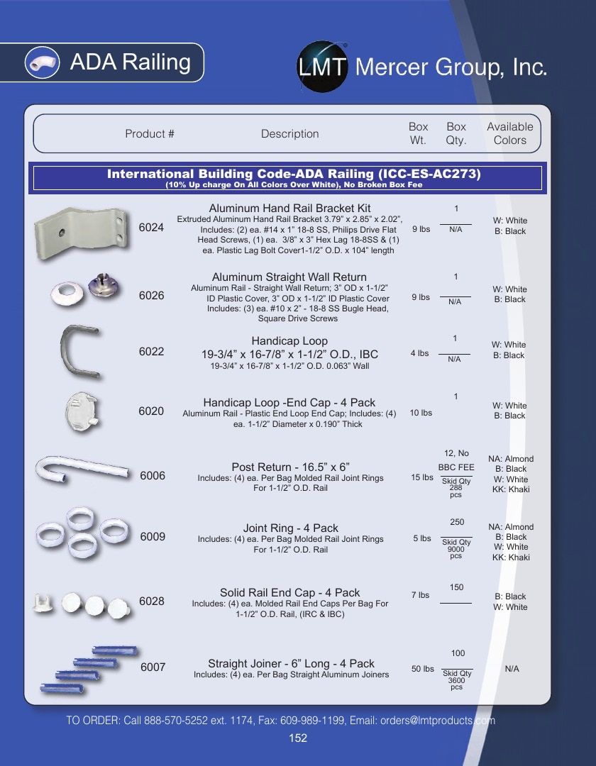 LMT Mercer Group Fence, Deck and Railing Products Catalog Weekly Ad January 1 - December 31, 2026