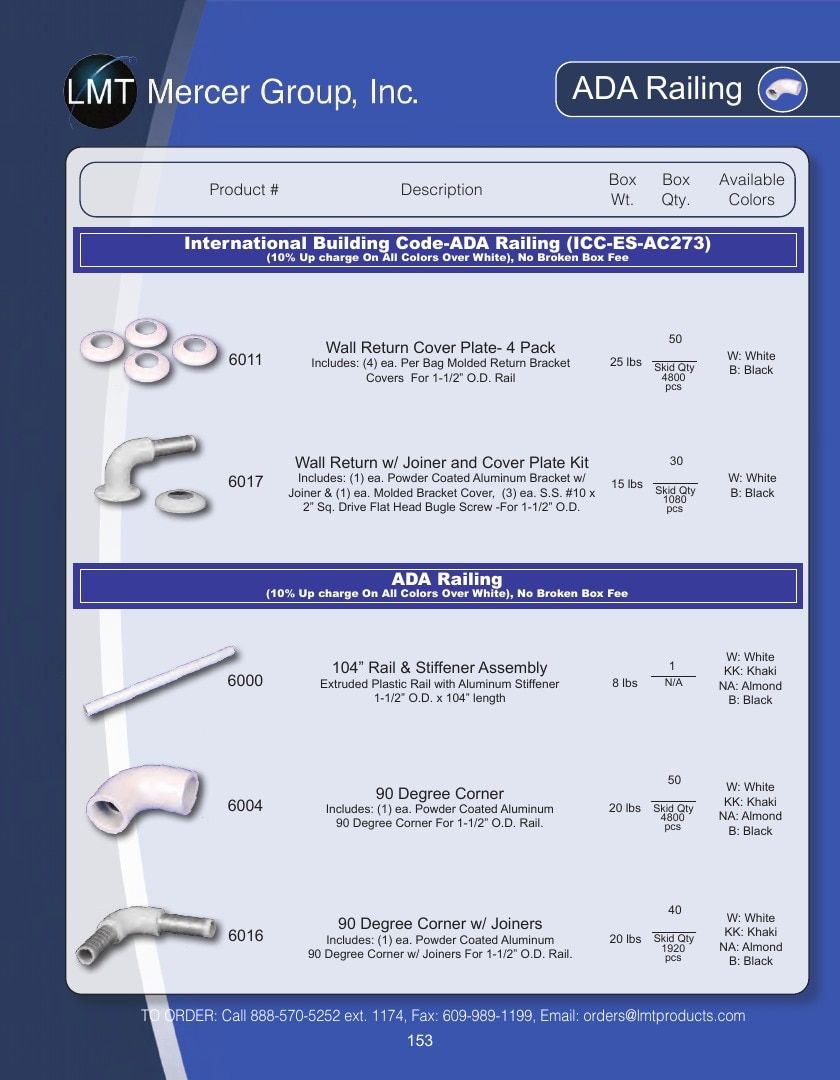 LMT Mercer Group Fence, Deck and Railing Products Catalog Weekly Ad January 1 - December 31, 2026