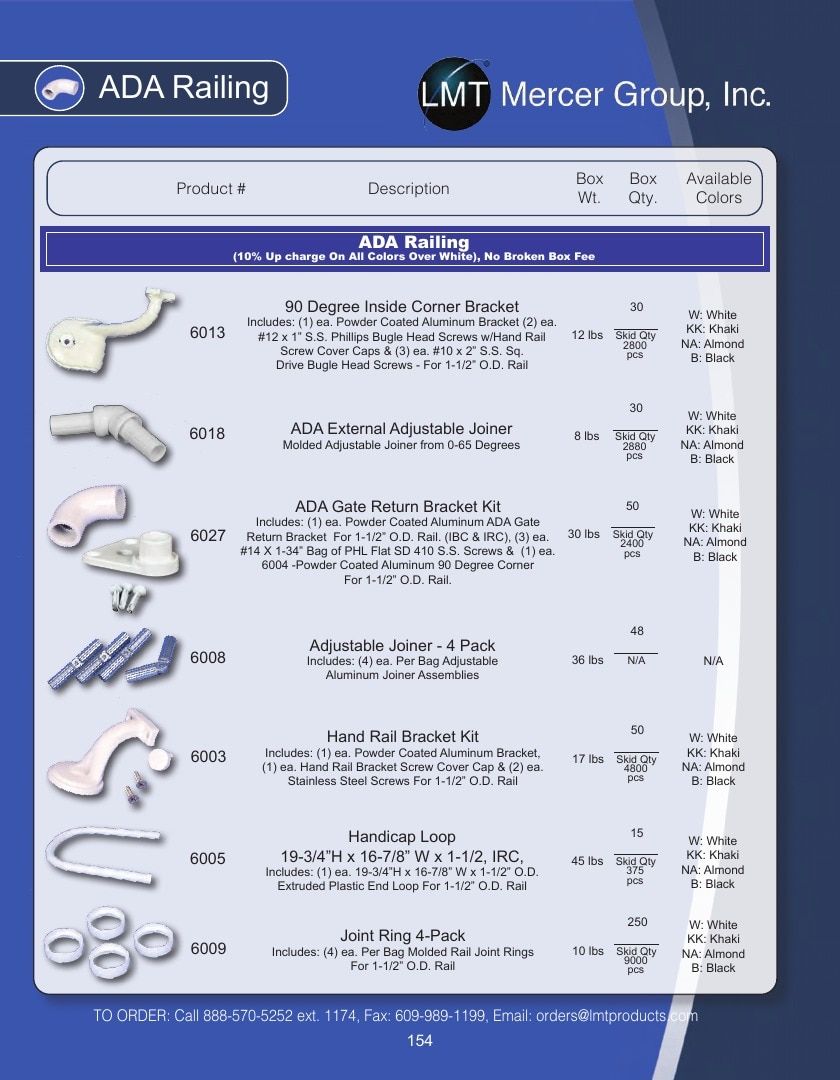 LMT Mercer Group Fence, Deck and Railing Products Catalog Weekly Ad January 1 - December 31, 2026
