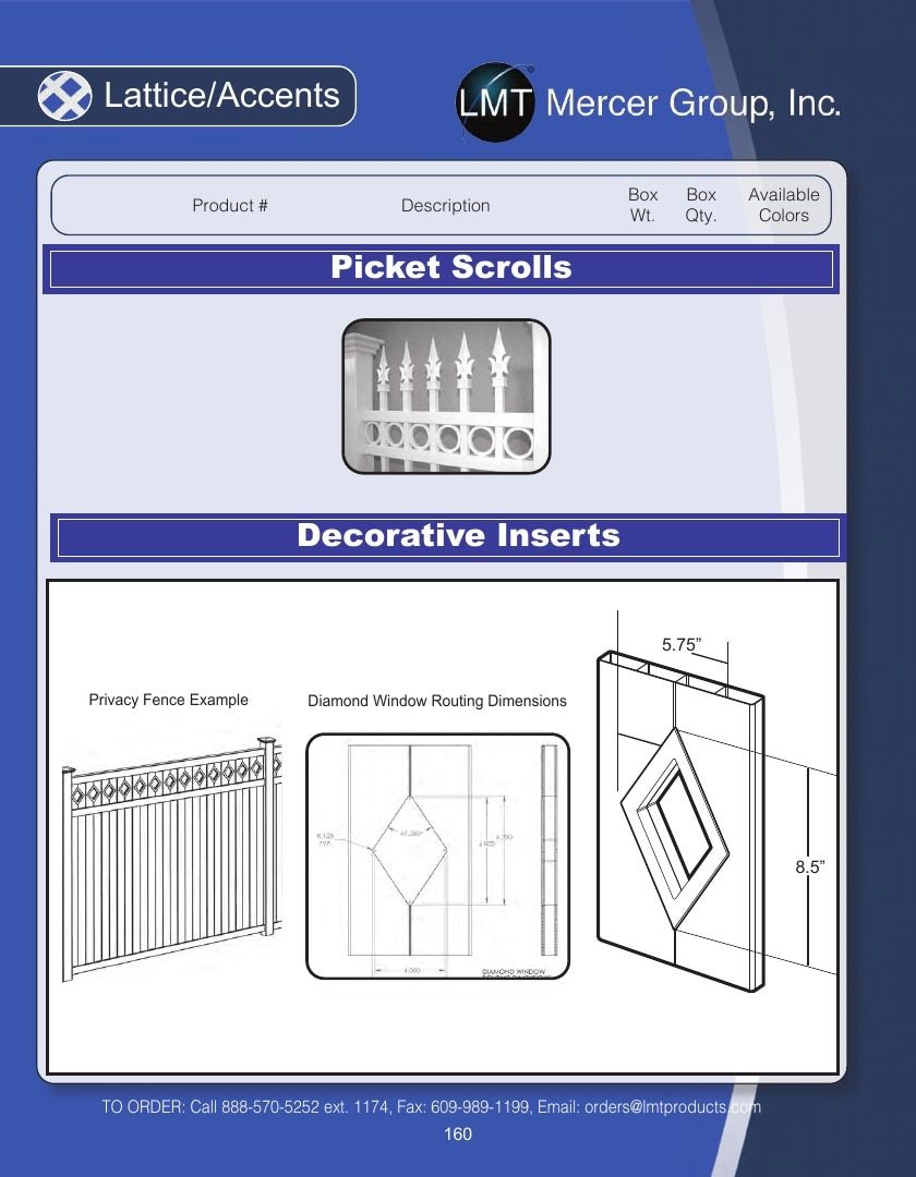 LMT Mercer Group Fence, Deck and Railing Products Catalog Weekly Ad January 1 - December 31, 2026