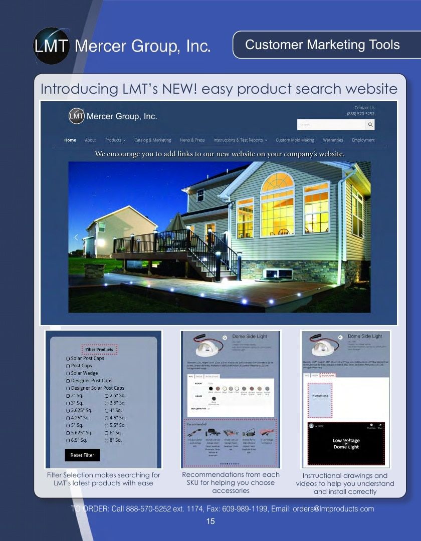 LMT Mercer Group Fence, Deck and Railing Products Catalog Weekly Ad January 1 - December 31, 2026