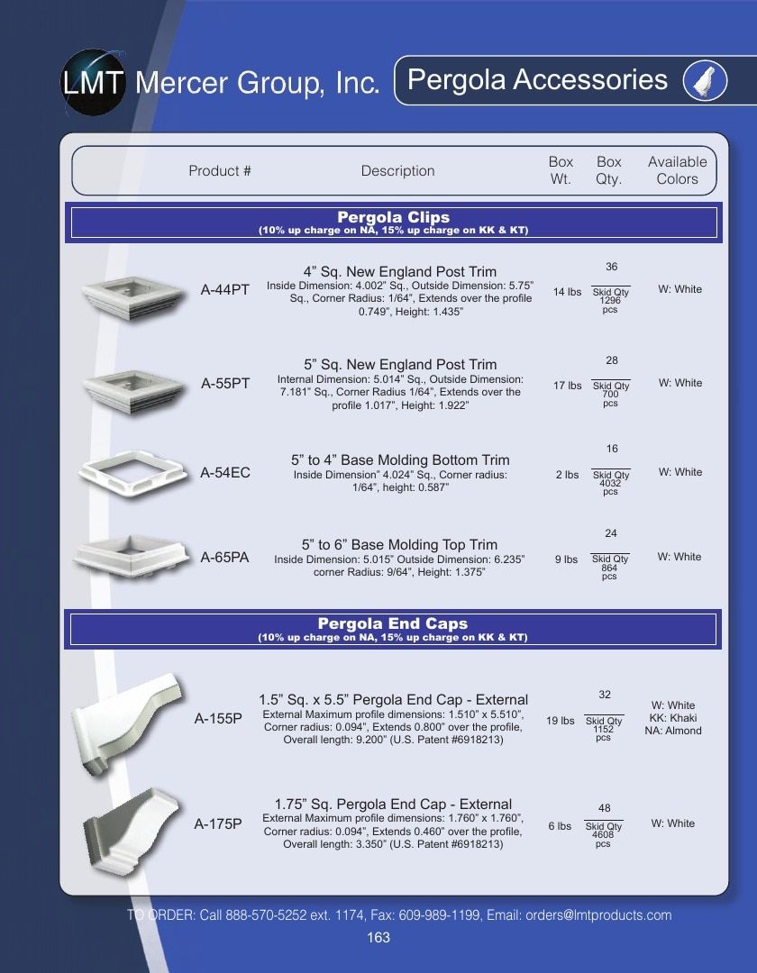 LMT Mercer Group Fence, Deck and Railing Products Catalog Weekly Ad January 1 - December 31, 2026